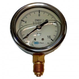 Glycerin manometer 1/4'' 16Bar (1422)