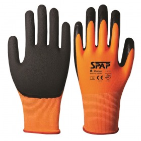 Γάντια λάτεξ orange Spap 3 μεγέθη (3203)